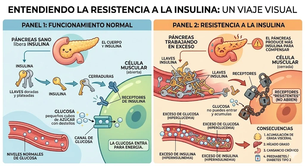 Entendiendo la resistencia a la insulina